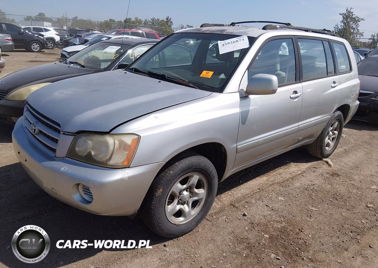 2001 Toyota Highlander VIN:JTEGD21A210018728 - 2