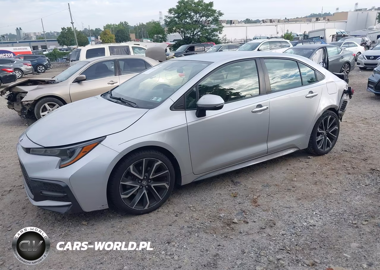 2020 Toyota Corolla Se VIN:JTDS4RCE8LJ027101 - 2