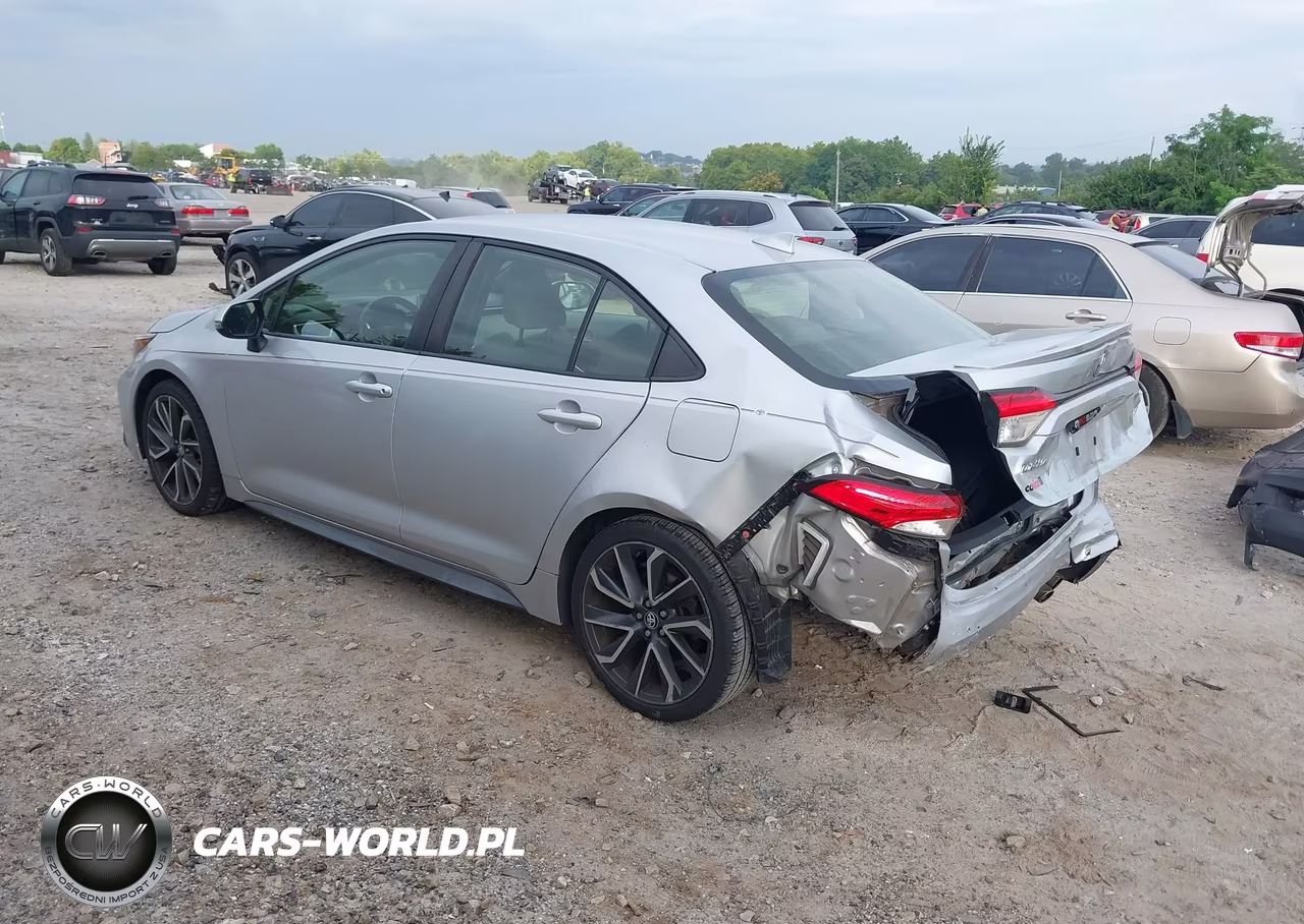 2020 Toyota Corolla Se VIN:JTDS4RCE8LJ027101 - 3