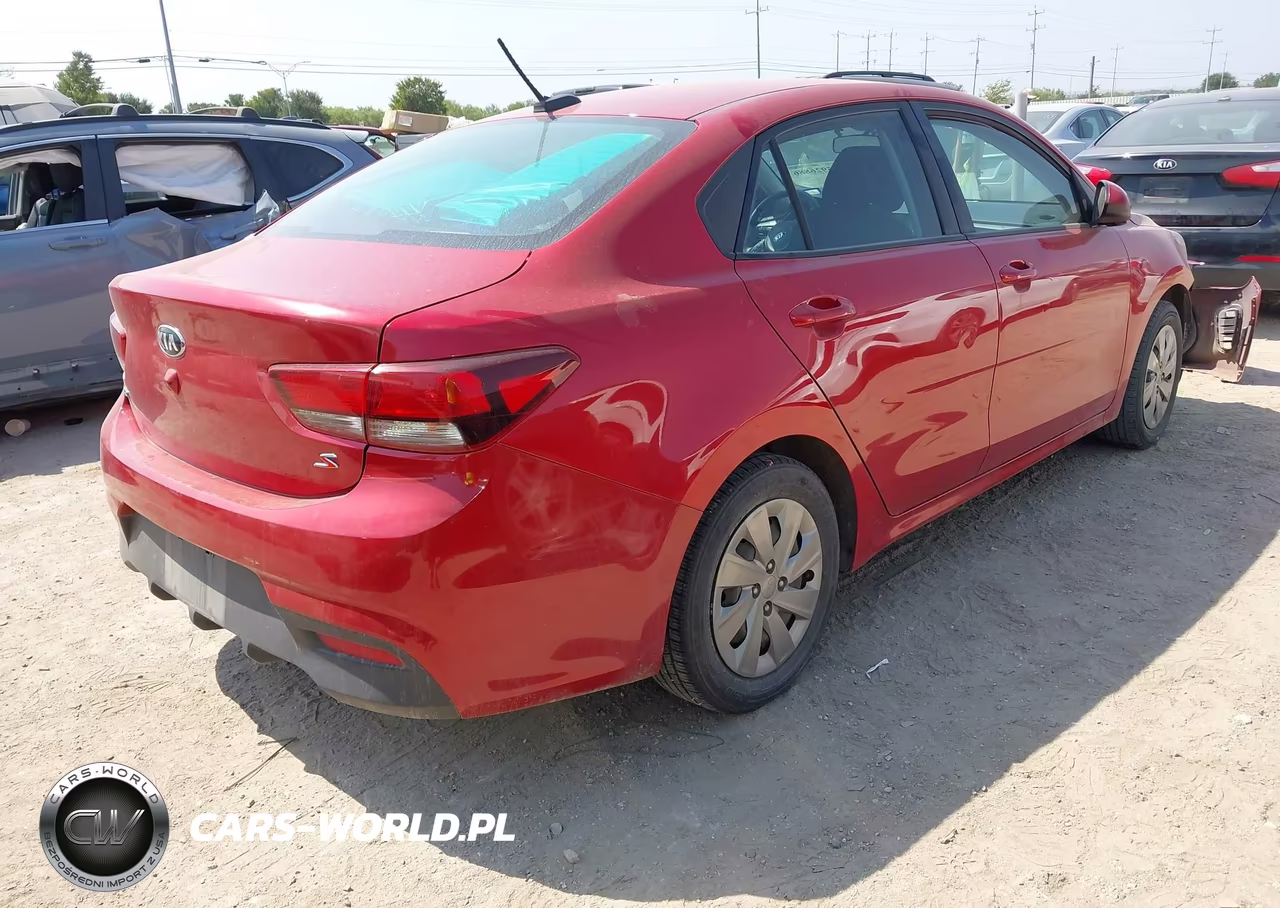 2020 Kia Rio S VIN:3KPA24AD4LE359970 - 4