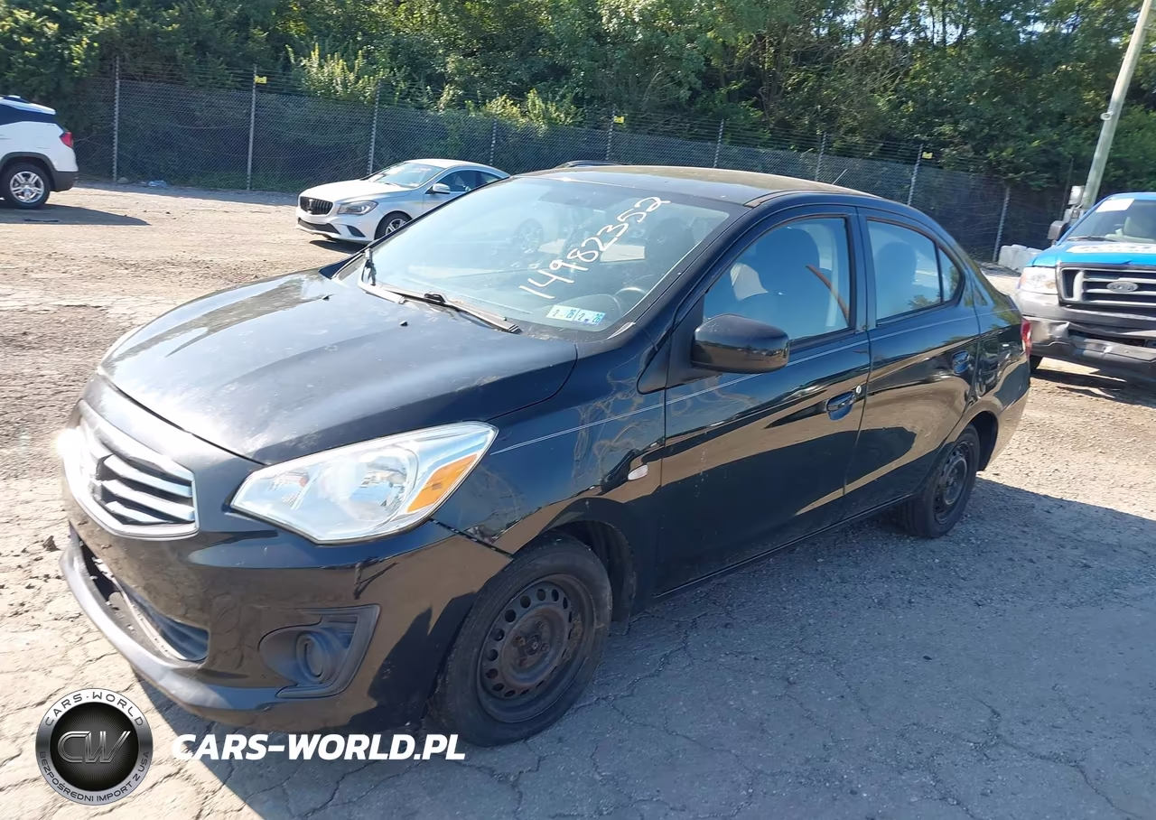 2017 Mitsubishi Mirage G4 Es VIN:ML32F3FJ9HH001592 - 2