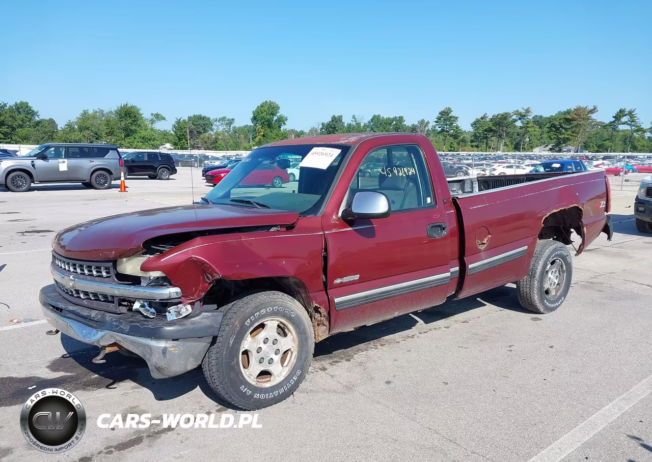 2000 Chevrolet Silverado 1500 Ls VIN:1GCEK14T3YE315755 - 2
