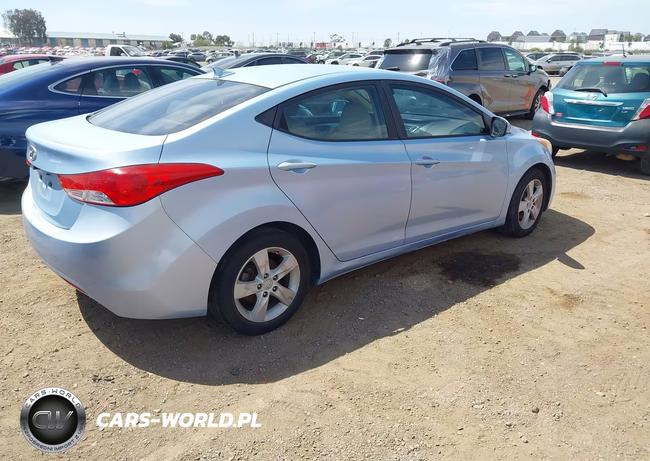 2011 Hyundai Elantra Gls (Ulsan Plant) VIN:KMHDH4AE5BU154156 - 4