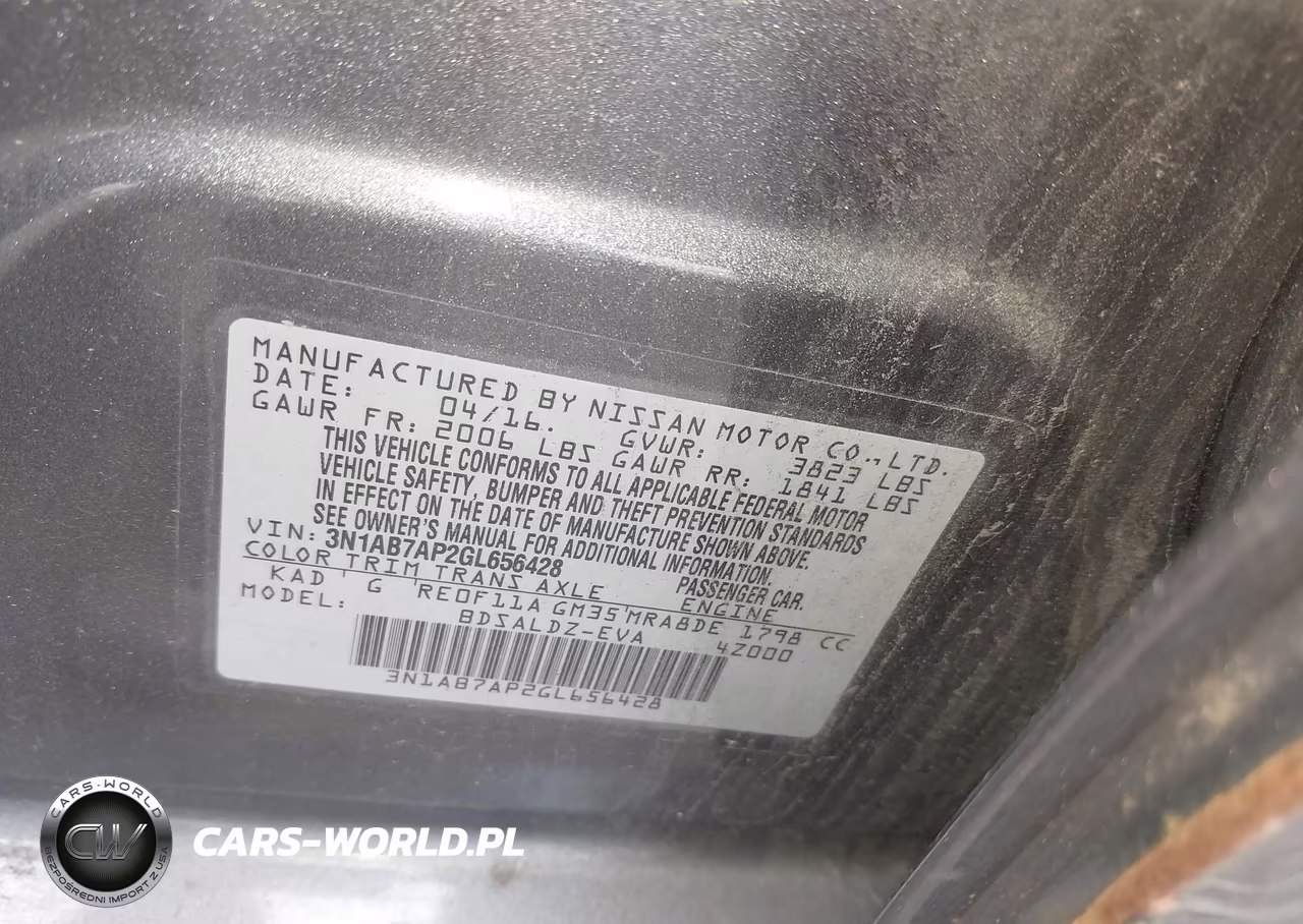 2016 Nissan Sentra Fe+ S-S-Sl-Sr-Sv VIN:3N1AB7AP2GL656428 - 9