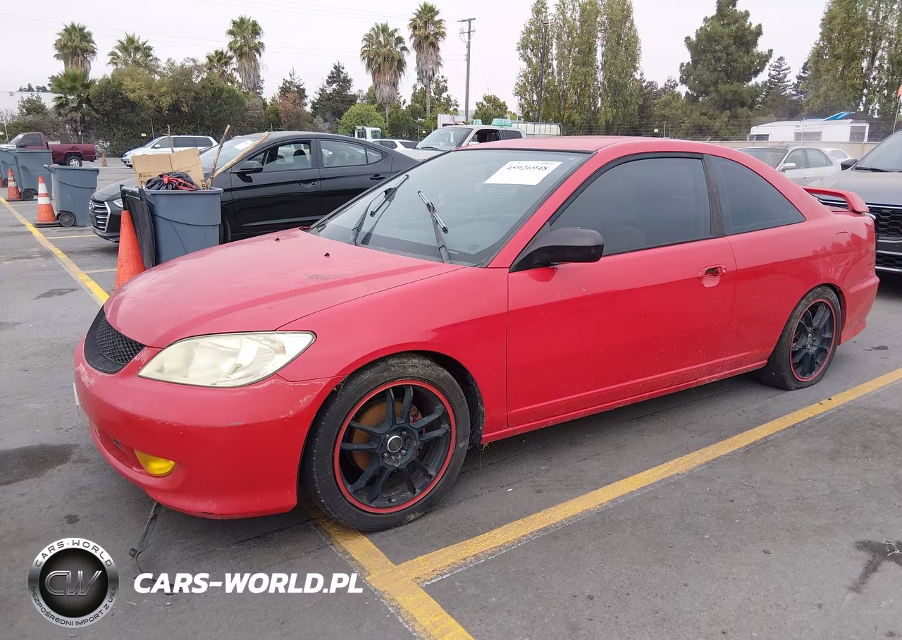 2005 Honda Civic Lx VIN:1HGEM21515L068248 - 2