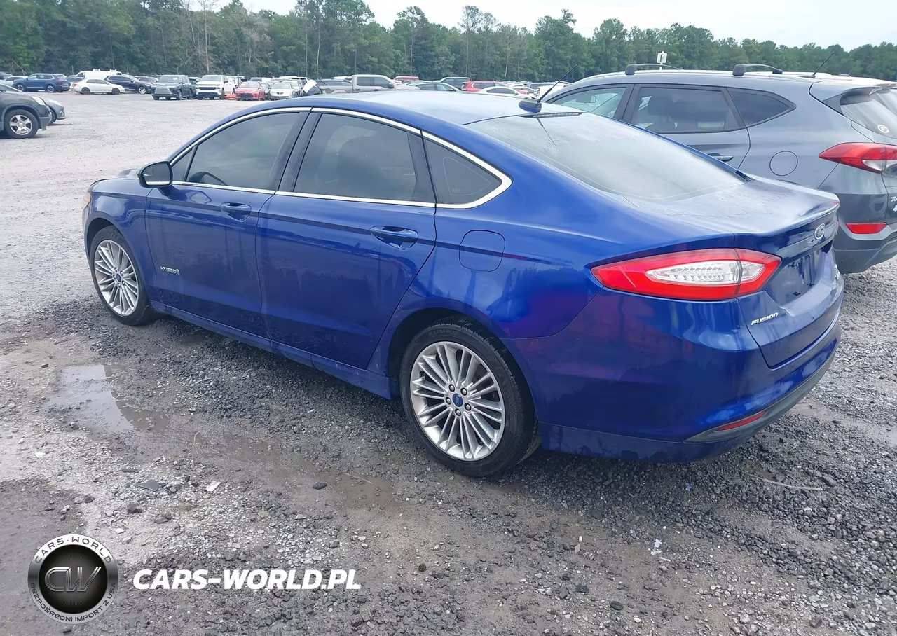 2014 Ford Fusion Hybrid Se VIN:3FA6P0LU0ER347975 - 3
