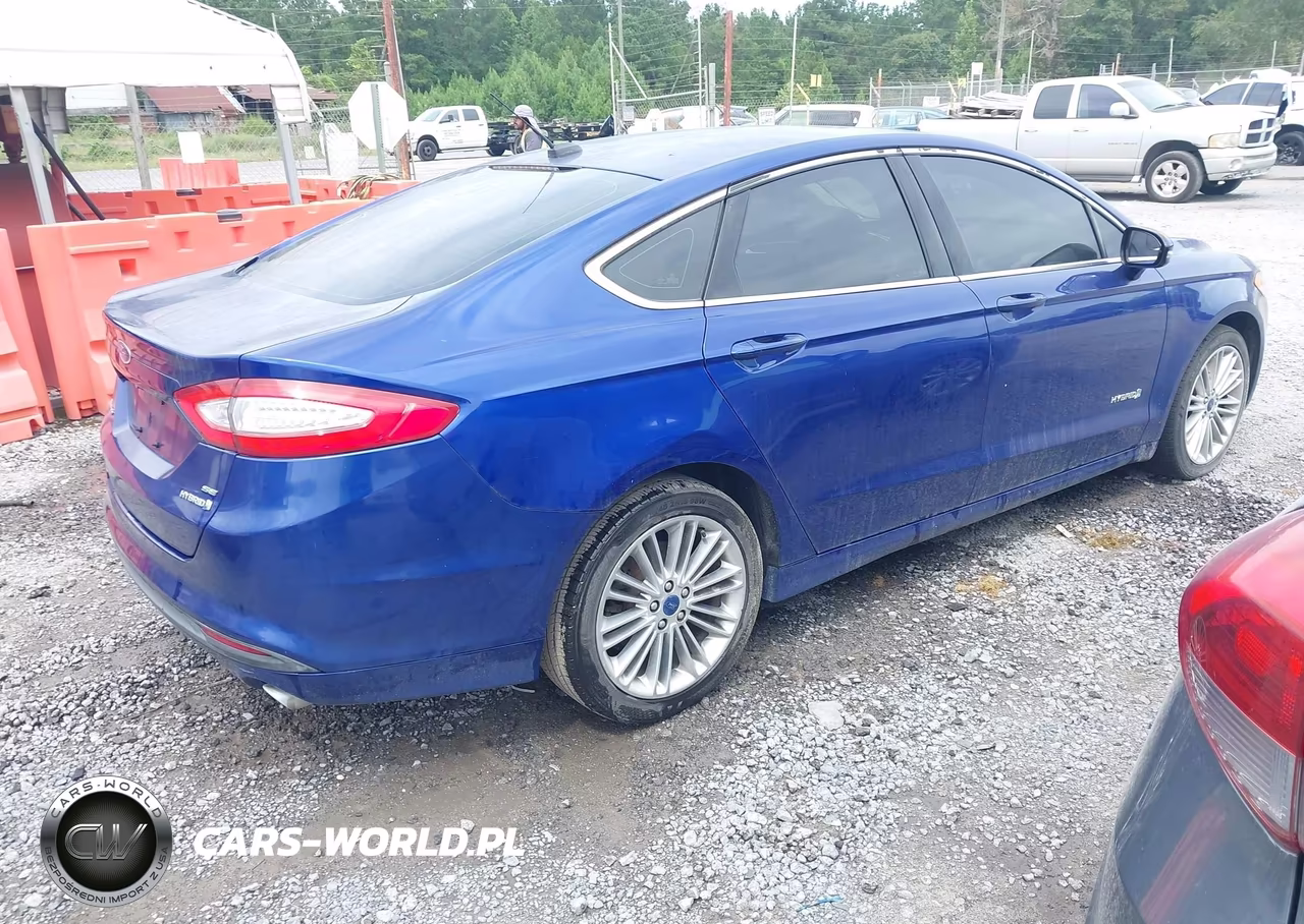 2014 Ford Fusion Hybrid Se VIN:3FA6P0LU0ER347975 - 6