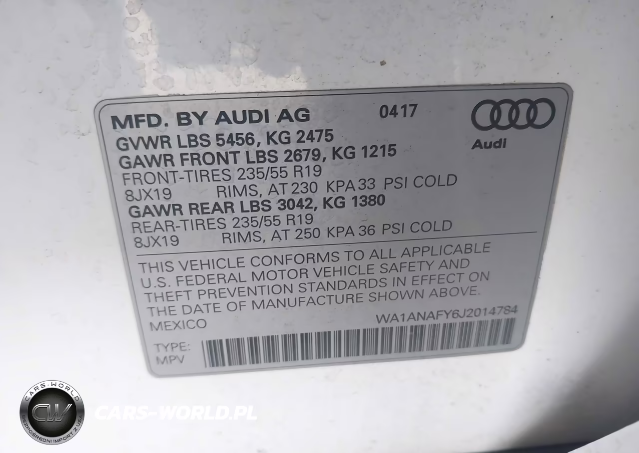 2018 Audi Q5 2.0T Premium-2.0T Tech Premium VIN:WA1ANAFY6J2014784 - 9