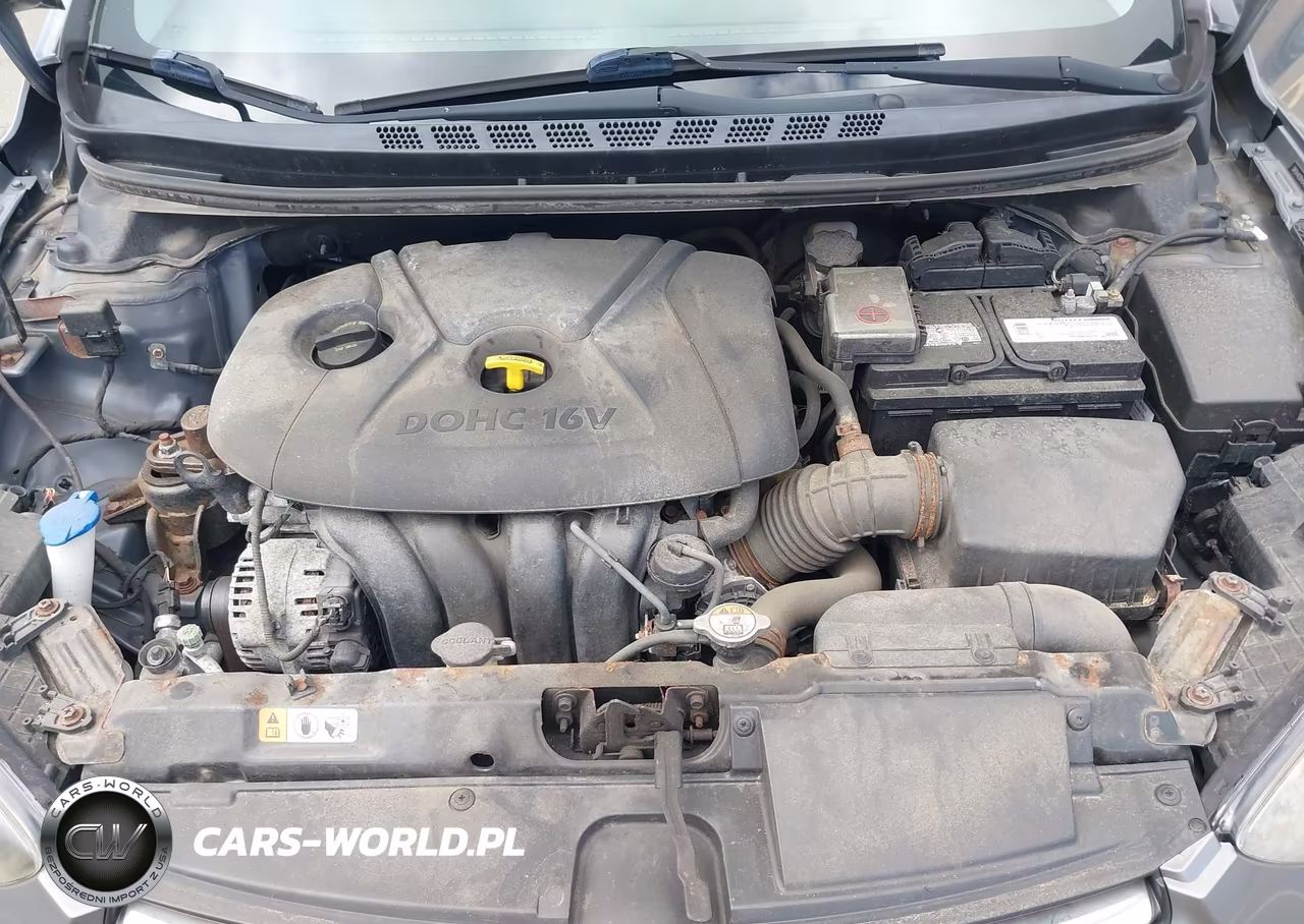 2013 Hyundai Elantra Limited VIN:5NPDH4AE9DH454400 - 10
