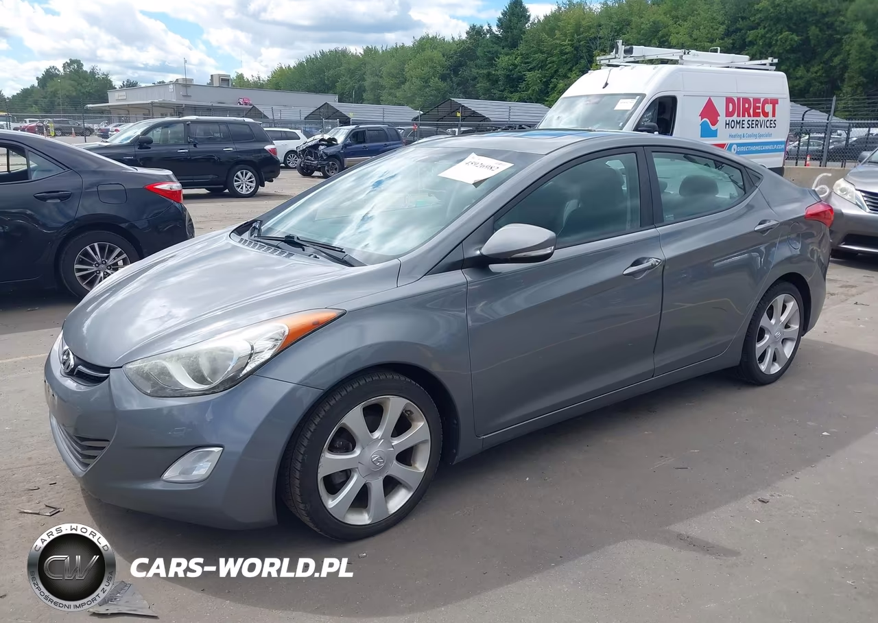 2013 Hyundai Elantra Limited VIN:5NPDH4AE9DH454400 - 2