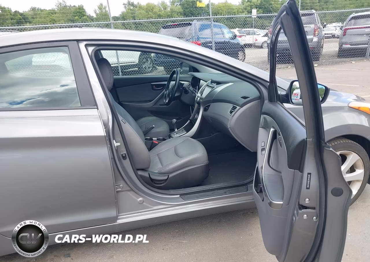 2013 Hyundai Elantra Limited VIN:5NPDH4AE9DH454400 - 5