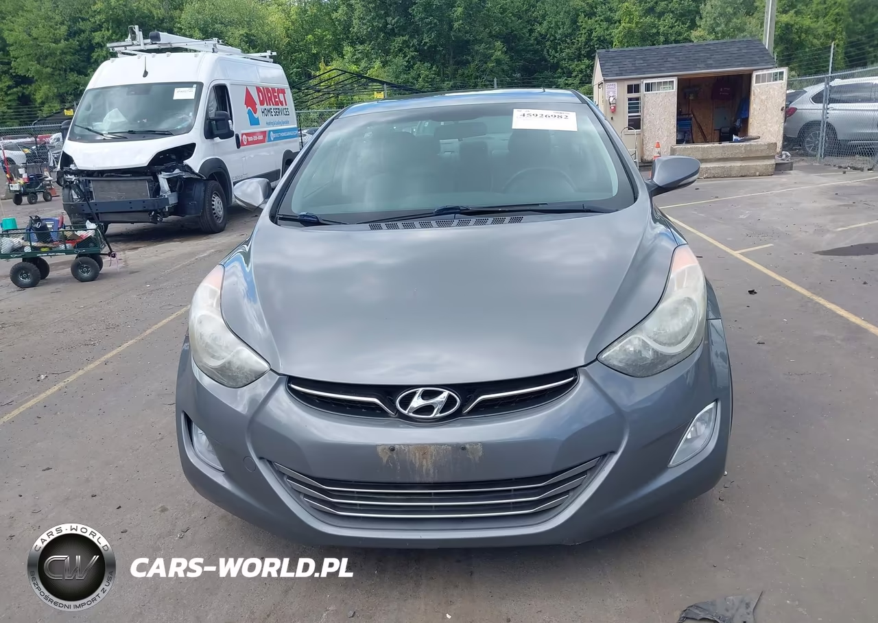 2013 Hyundai Elantra Limited VIN:5NPDH4AE9DH454400 - 6