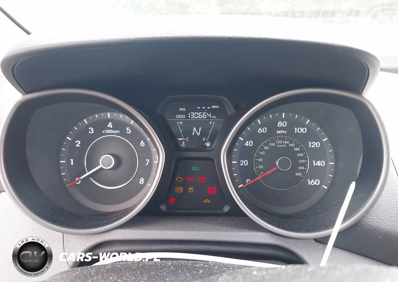 2013 Hyundai Elantra Limited VIN:5NPDH4AE9DH454400 - 7