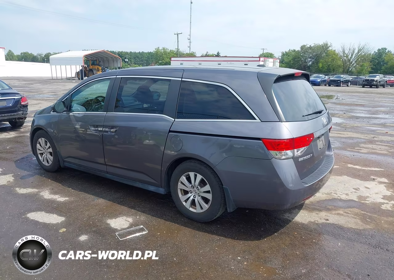 2015 Honda Odyssey Ex-L VIN:5FNRL5H66FB048830 - 3