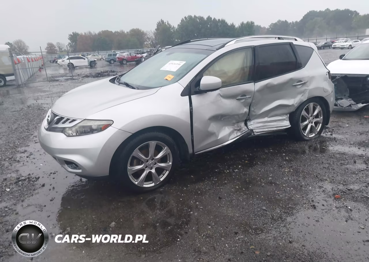 2014 Nissan Murano Le VIN:JN8AZ1MU9EW406395 - 2