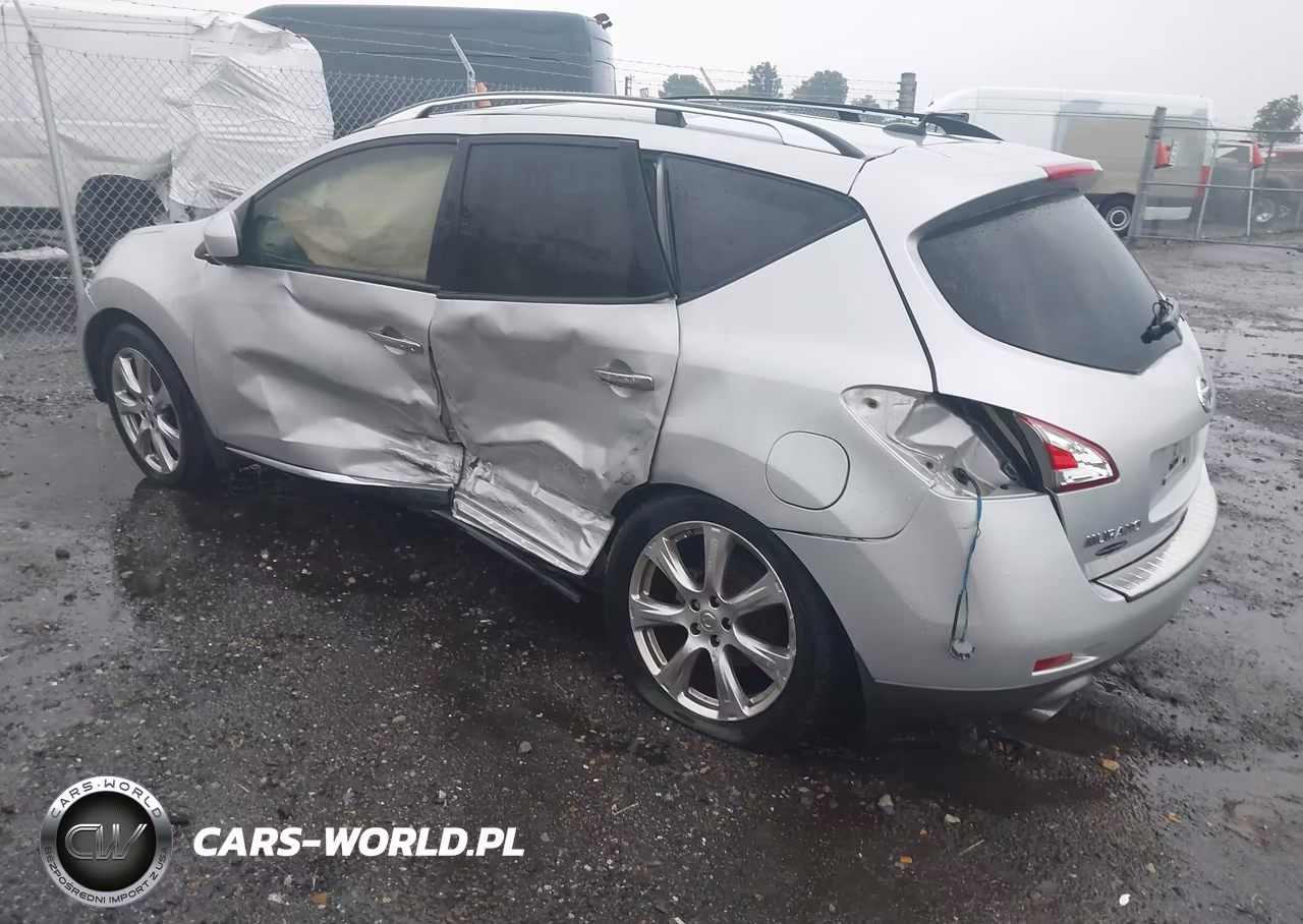 2014 Nissan Murano Le VIN:JN8AZ1MU9EW406395 - 3