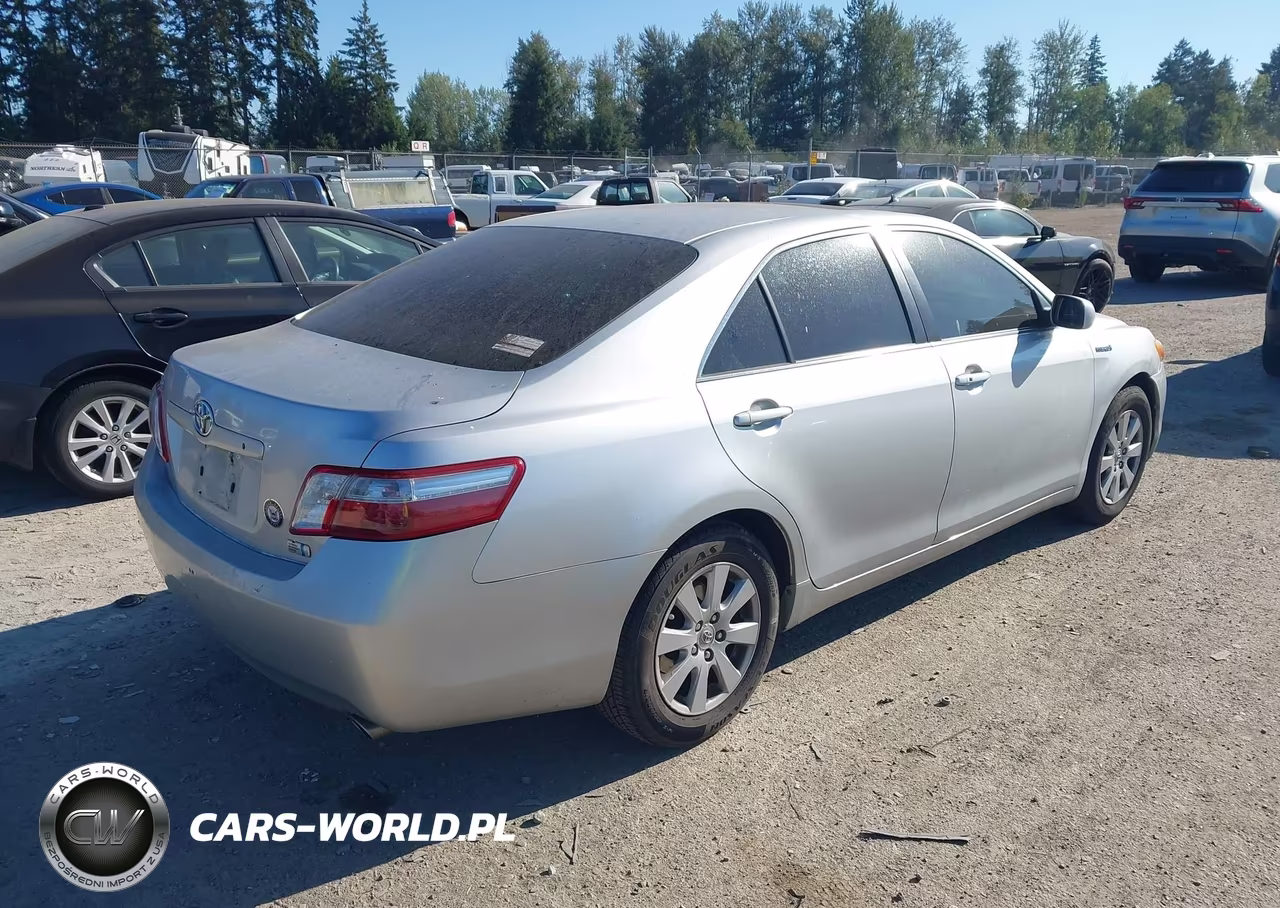 2007 Toyota Camry Hybrid VIN:JTNBB46K073007313 - 4