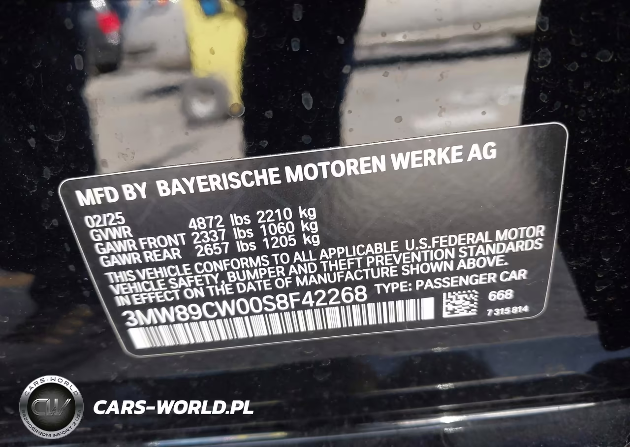 2025 BMW 330I xDrive VIN:3MW89CW00S8F42268 - 9