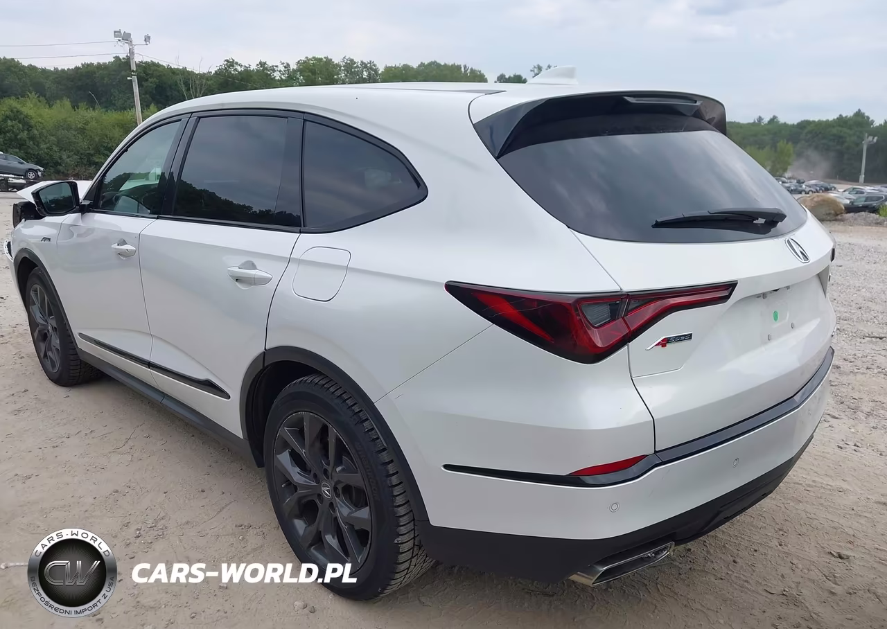 2022 Acura Mdx A-Spec Package VIN:5J8YE1H00NL002983 - 3