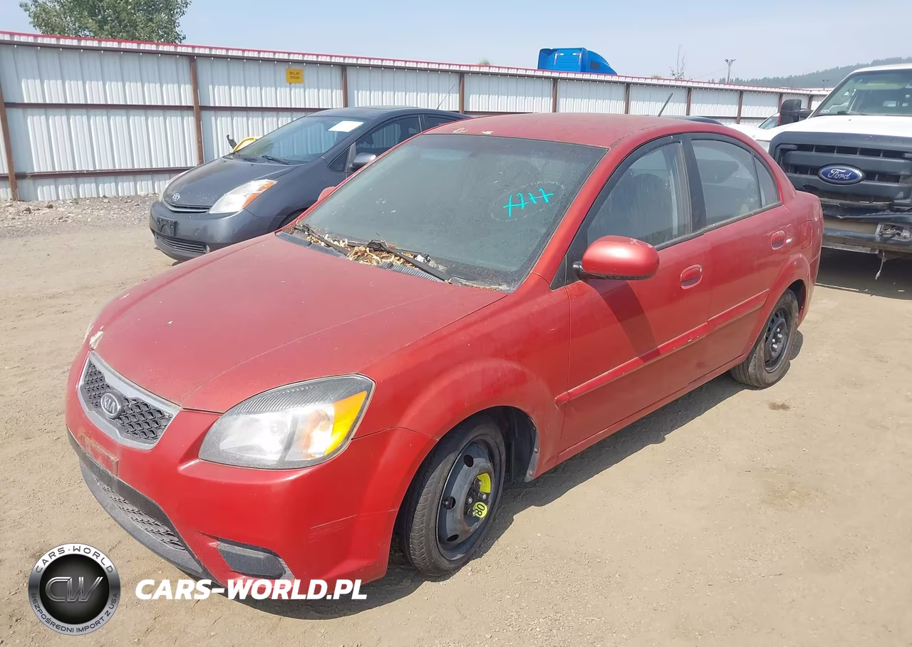 2011 Kia Rio Lx VIN:KNADH4A31B6954781 - 2