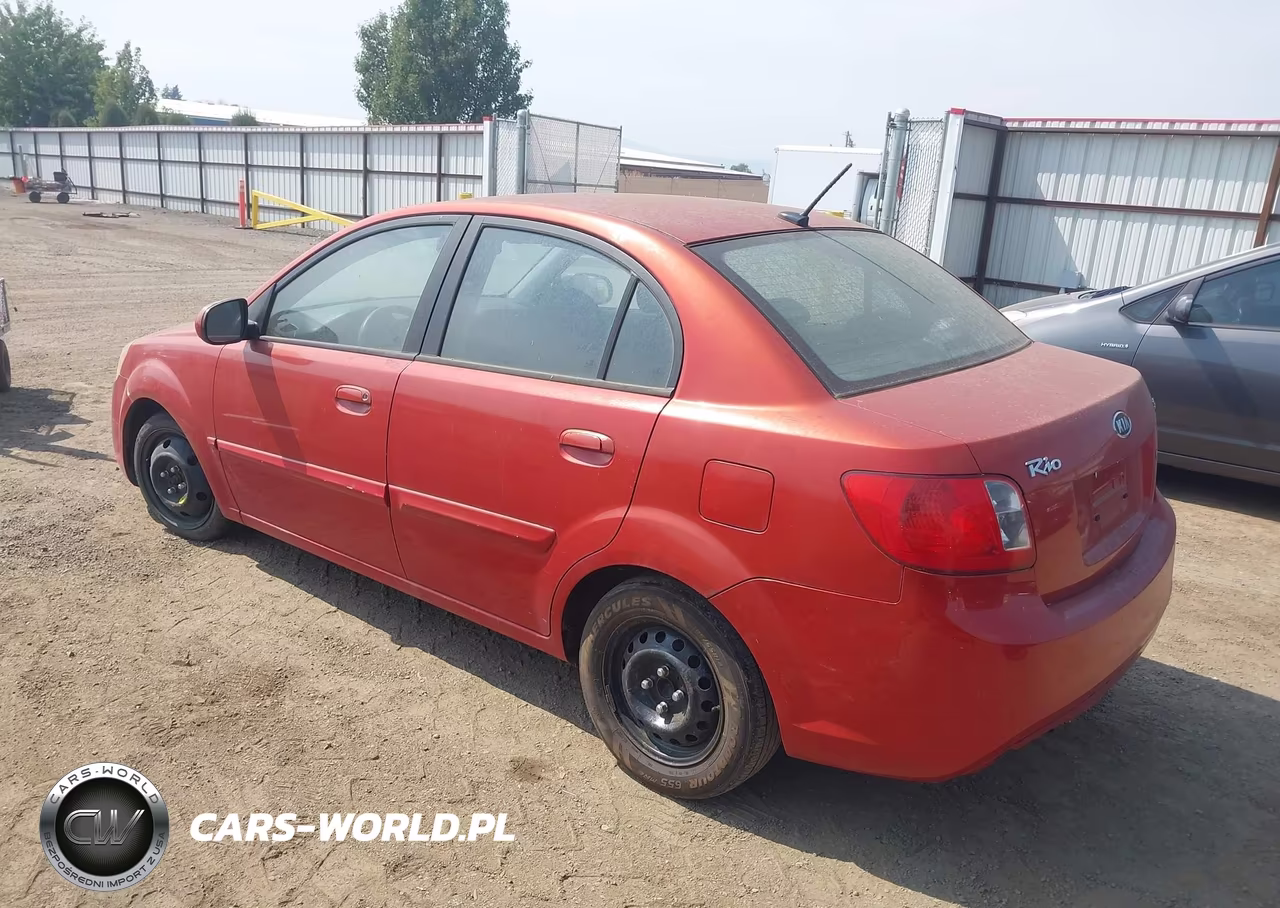 2011 Kia Rio Lx VIN:KNADH4A31B6954781 - 3