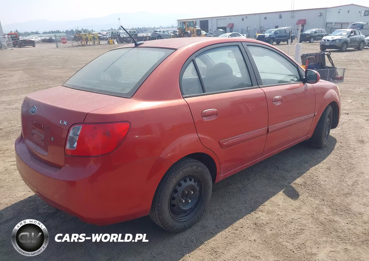 2011 Kia Rio Lx VIN:KNADH4A31B6954781 - 4