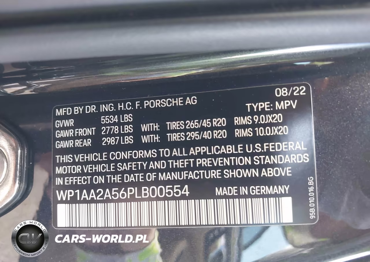2023 Porsche Macan T VIN:WP1AA2A56PLB00554 - 9