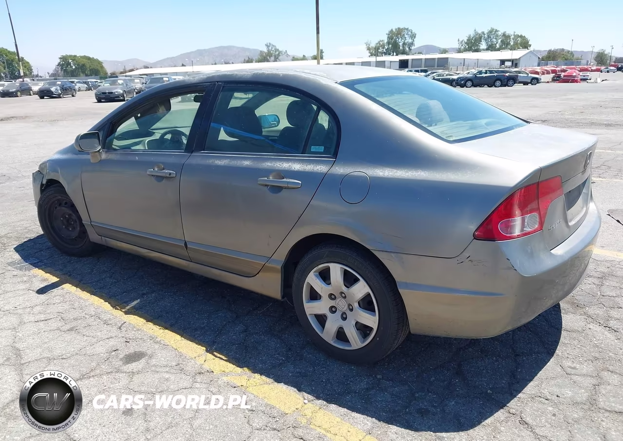 2008 Honda Civic Lx VIN:2HGFA16578H529938 - 3