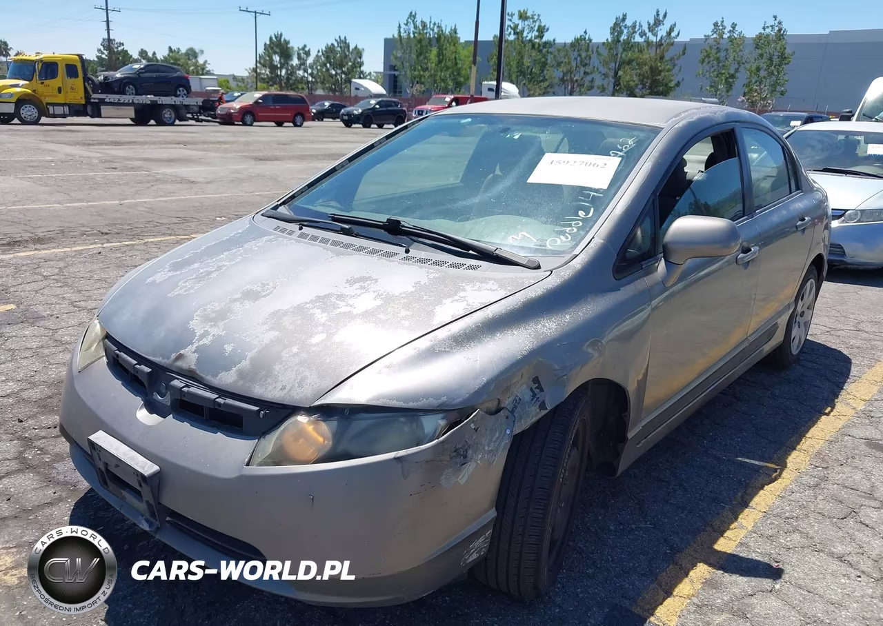 2008 Honda Civic Lx VIN:2HGFA16578H529938 - 6