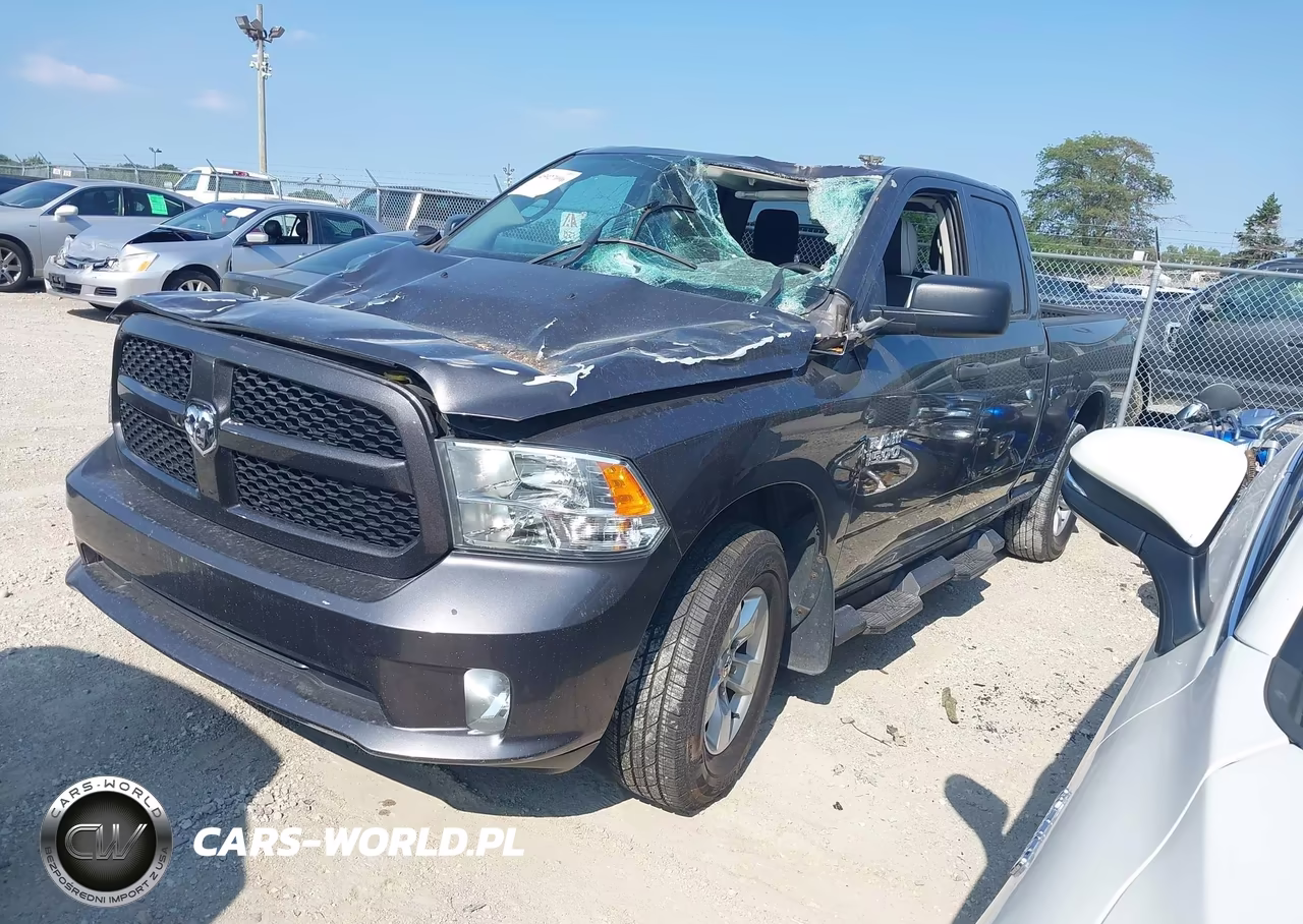 2017 Ram 1500 Express 4X4 6'4 Box VIN:1C6RR7FG4HS862266 - 2