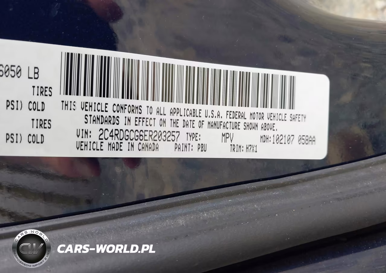 2014 Dodge Grand Caravan Sxt VIN:2C4RDGCG6ER203257 - 9