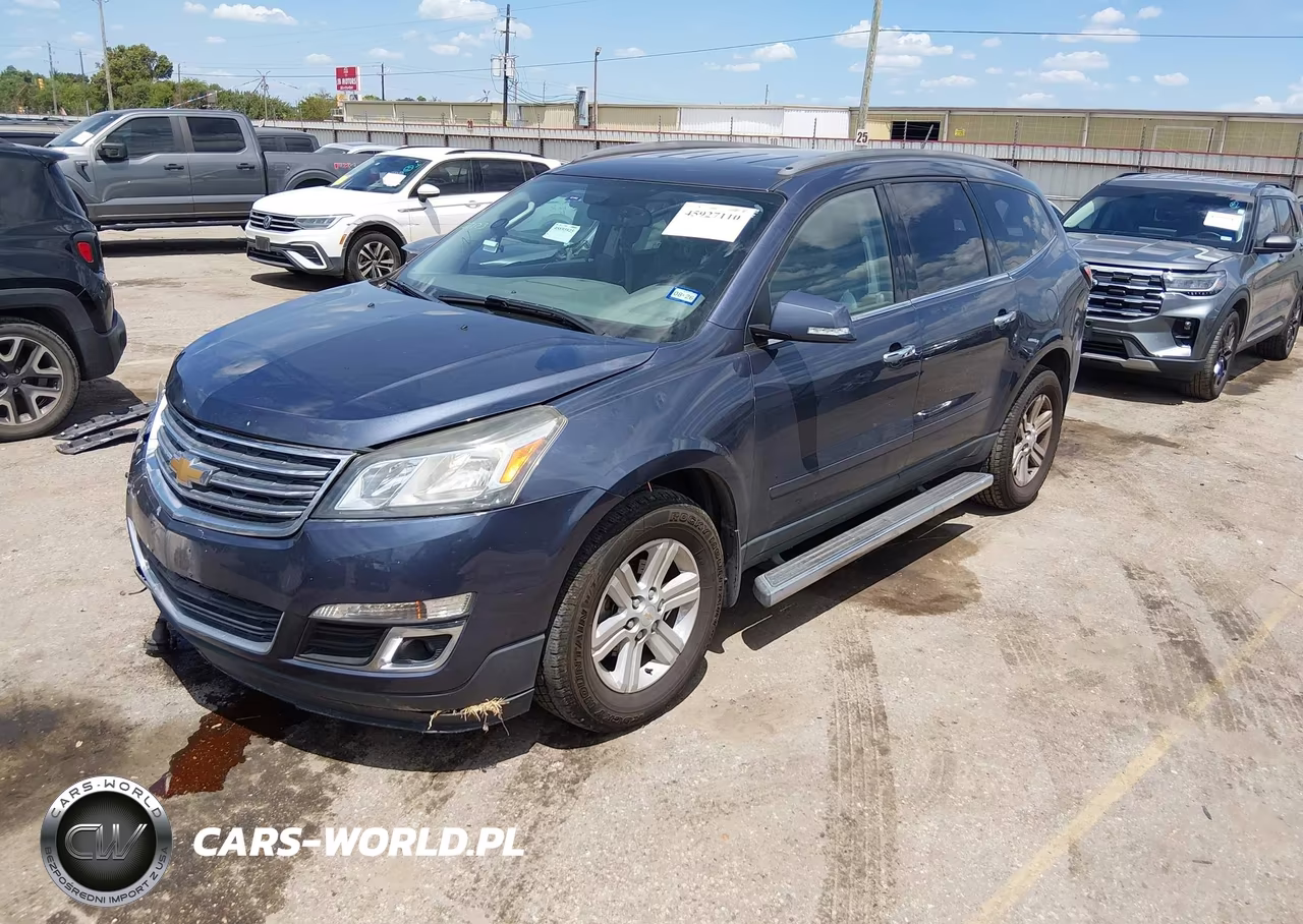 2014 CHEVROLET TRAVERSE LT VIN:1GNKRGKD6EJ124421 - 2