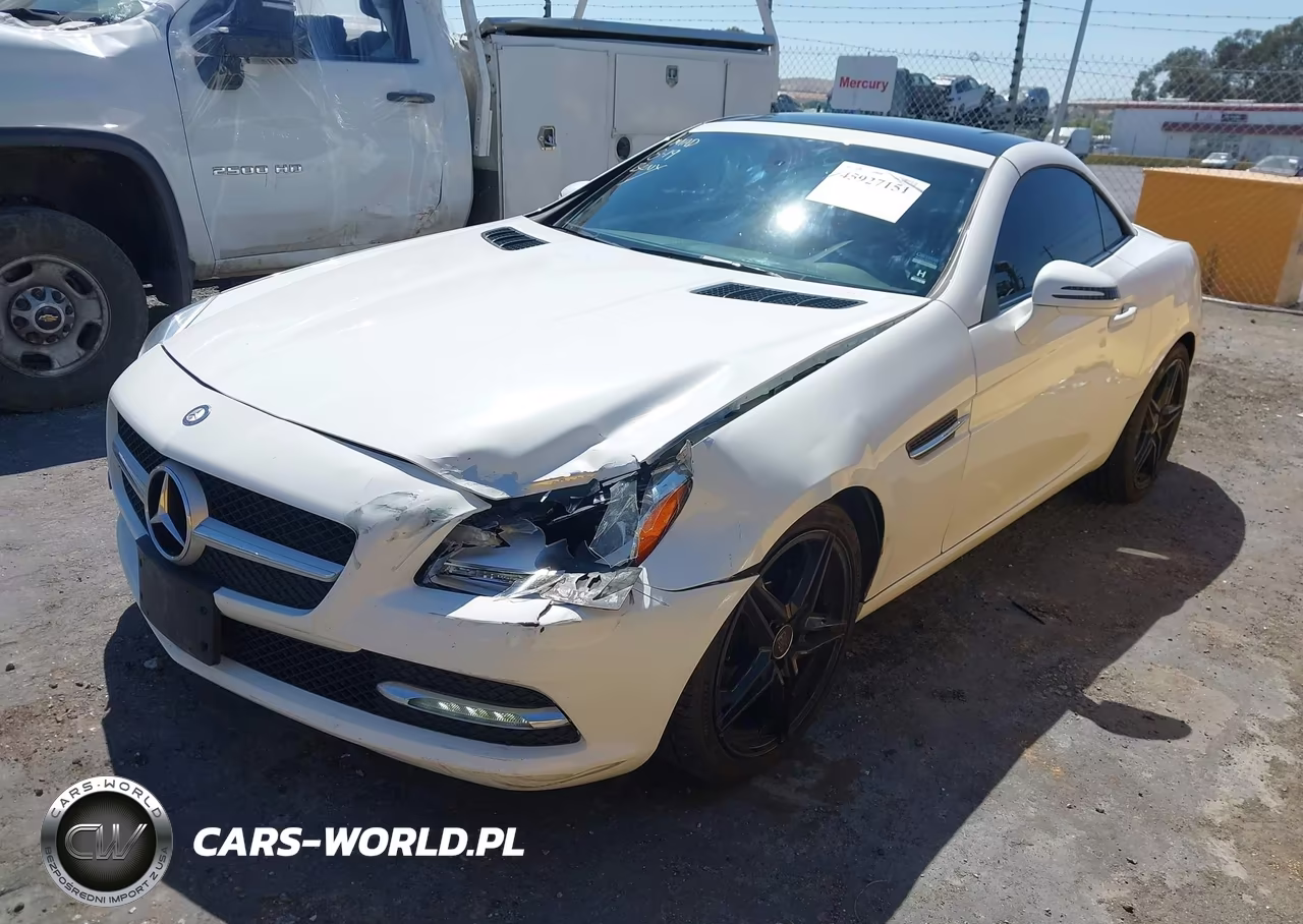 2015 Mercedes-Benz Slk 250 VIN:WDDPK4HA2FF104188 - 2