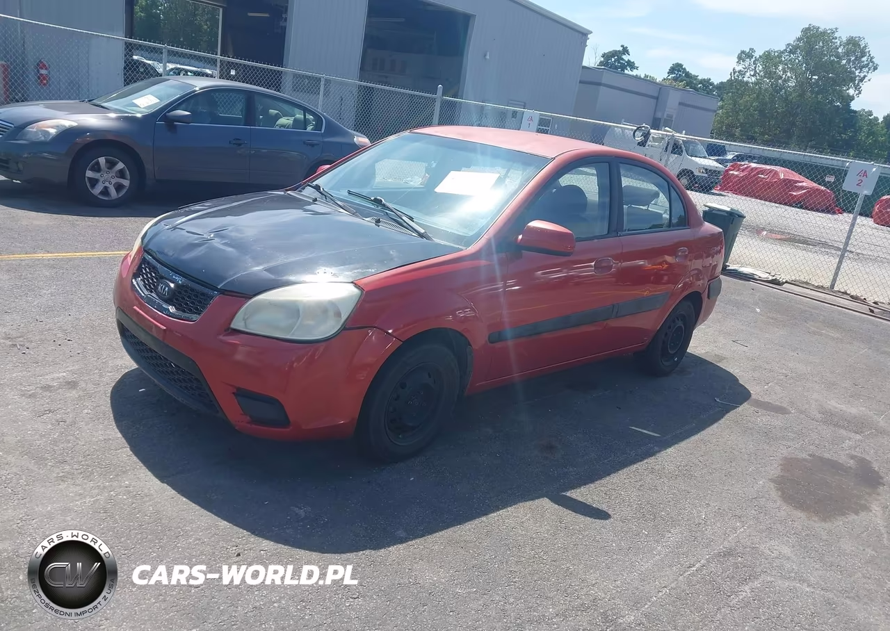 2009 Kia Rio Lx VIN:KNADE223396508489 - 2