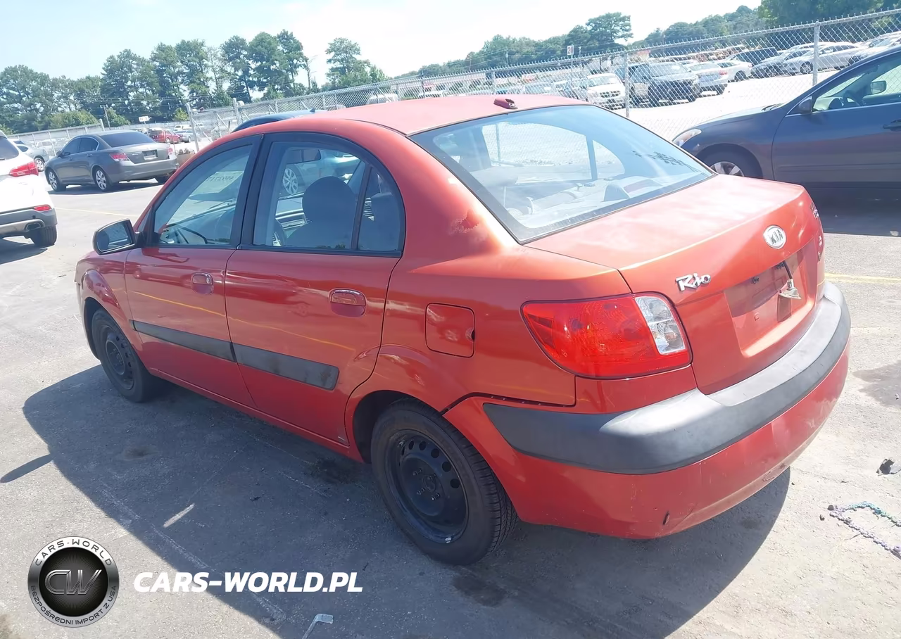 2009 Kia Rio Lx VIN:KNADE223396508489 - 3