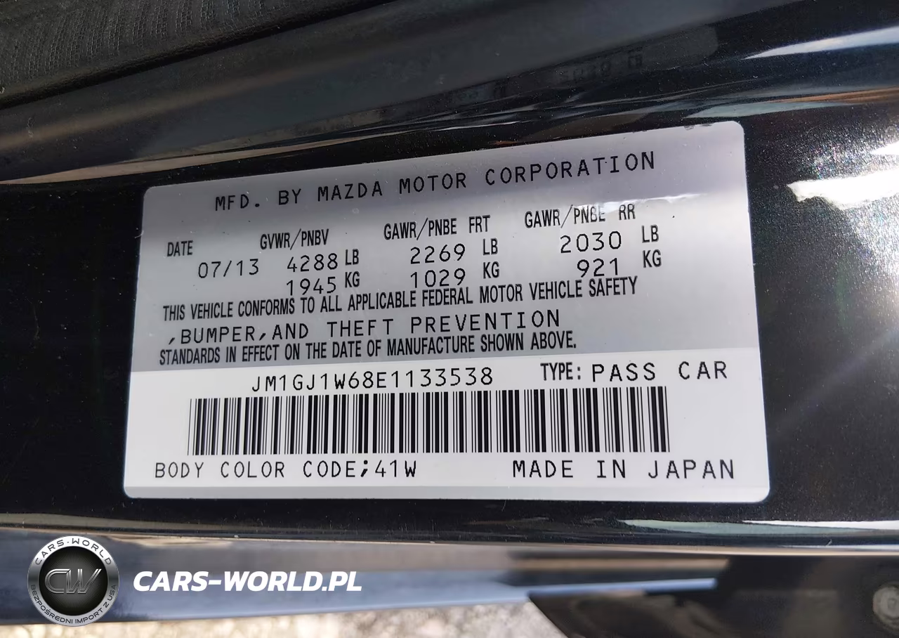 2014 Mazda Mazda6 I Grand Touring VIN:JM1GJ1W68E1133538 - 9