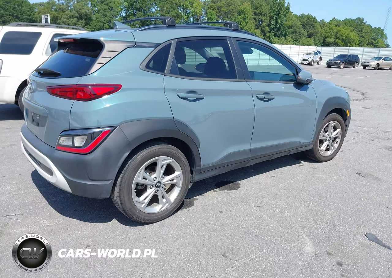 2022 Hyundai Kona Sel VIN:KM8K62AB1NU828878 - 4