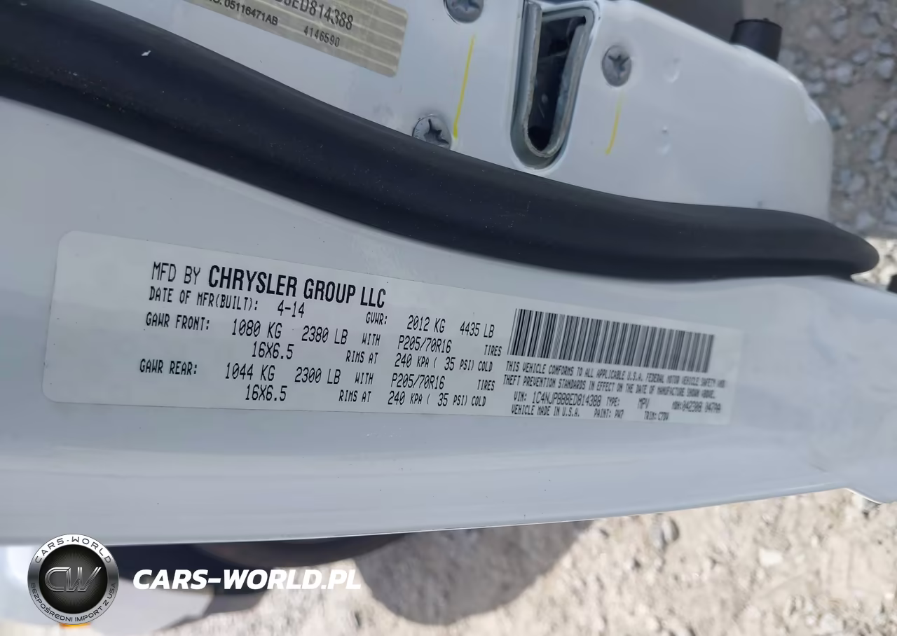 2014 Jeep Patriot Sport VIN:1C4NJPBB8ED814388 - 9