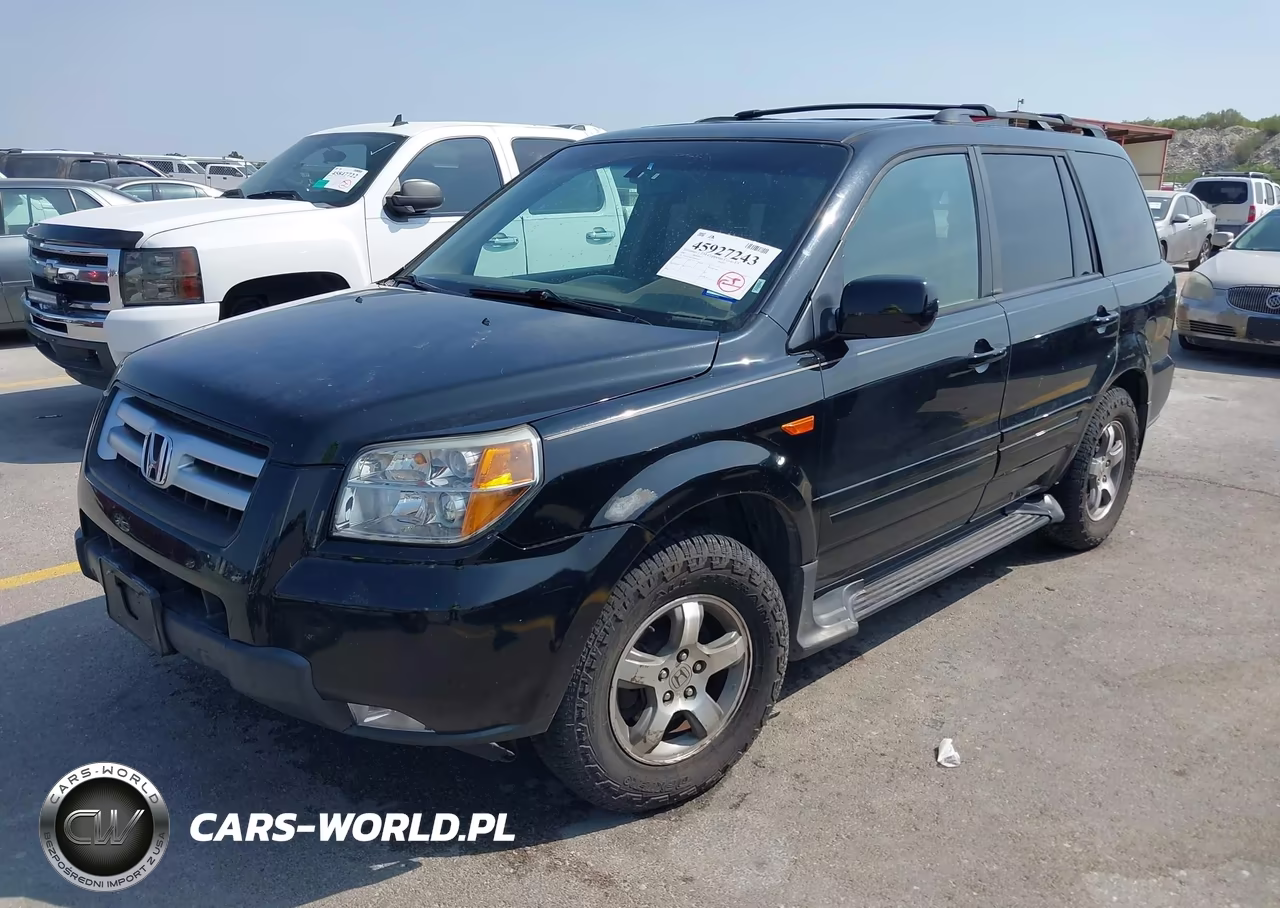 2007 Honda Pilot Ex-L VIN:5FNYF18577B003626 - 2