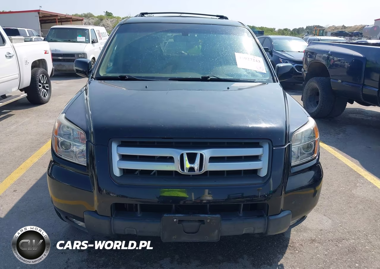 2007 Honda Pilot Ex-L VIN:5FNYF18577B003626 - 6