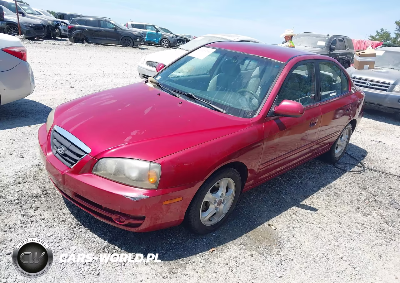 2004 Hyundai Elantra Gls-Gt VIN:KMHDN46D94U711792 - 2