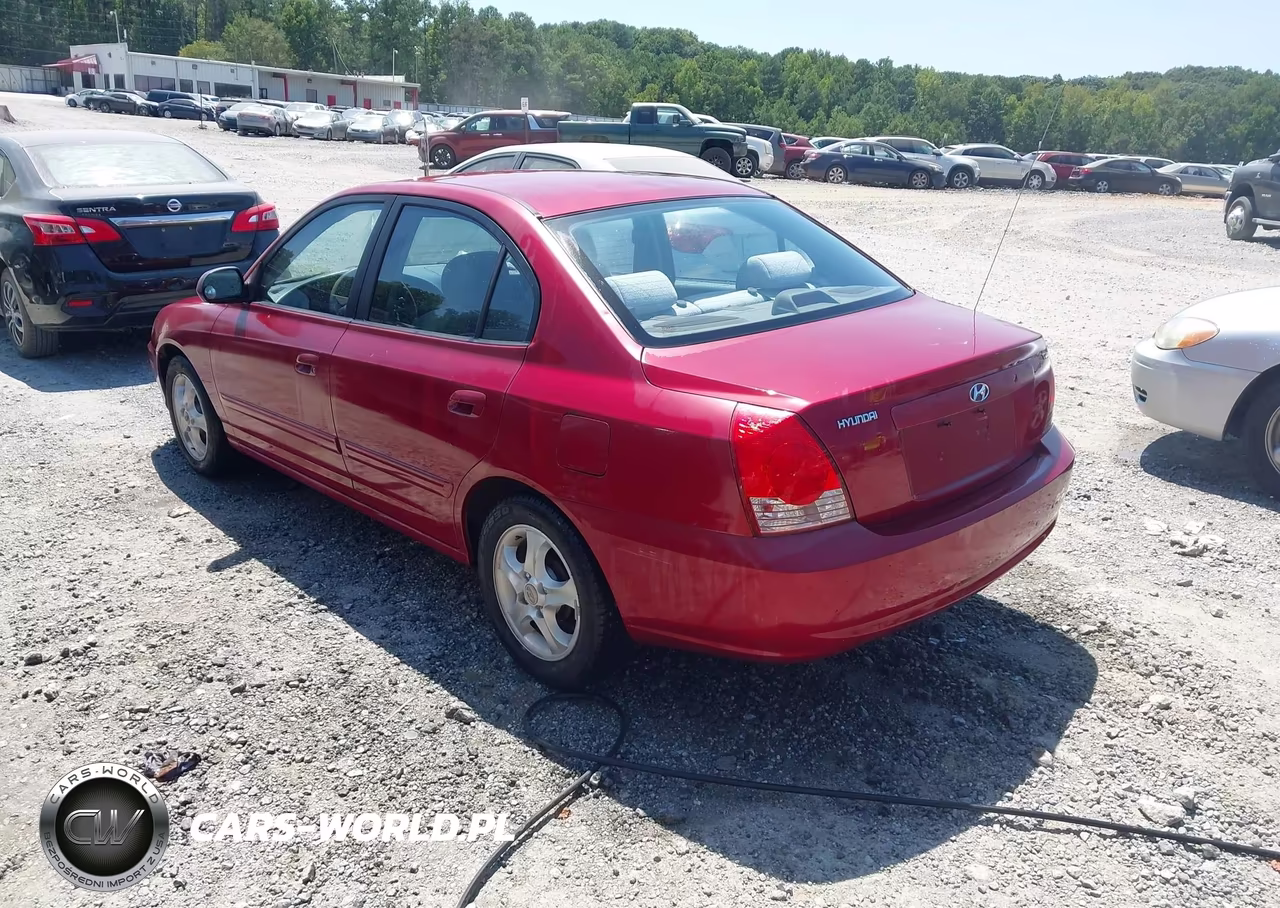 2004 Hyundai Elantra Gls-Gt VIN:KMHDN46D94U711792 - 3