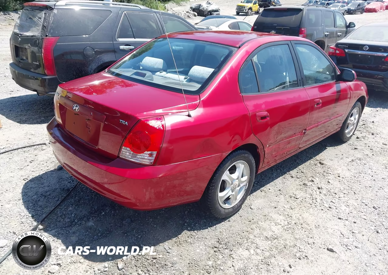 2004 Hyundai Elantra Gls-Gt VIN:KMHDN46D94U711792 - 4
