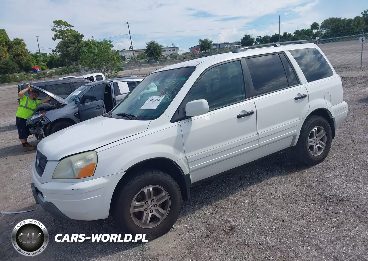 2004 Honda Pilot Ex-L VIN:2HKYF18564H603535 - 2