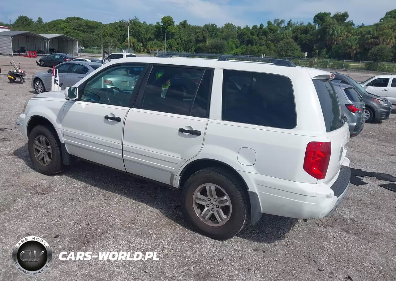 2004 Honda Pilot Ex-L VIN:2HKYF18564H603535 - 3