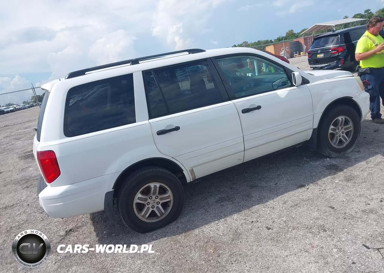 2004 Honda Pilot Ex-L VIN:2HKYF18564H603535 - 4