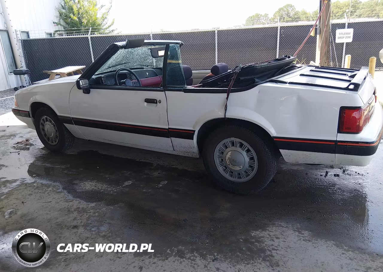 1989 Ford Mustang Lx VIN:1FABP44A8KF291187 - 3