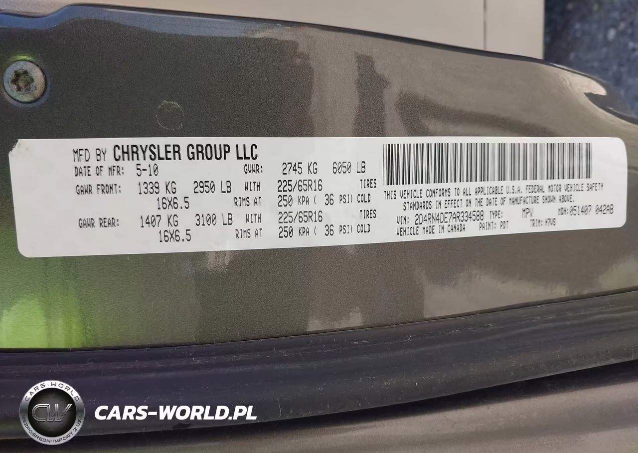 2010 Dodge Grand Caravan Se VIN:2D4RN4DE7AR334588 - 9