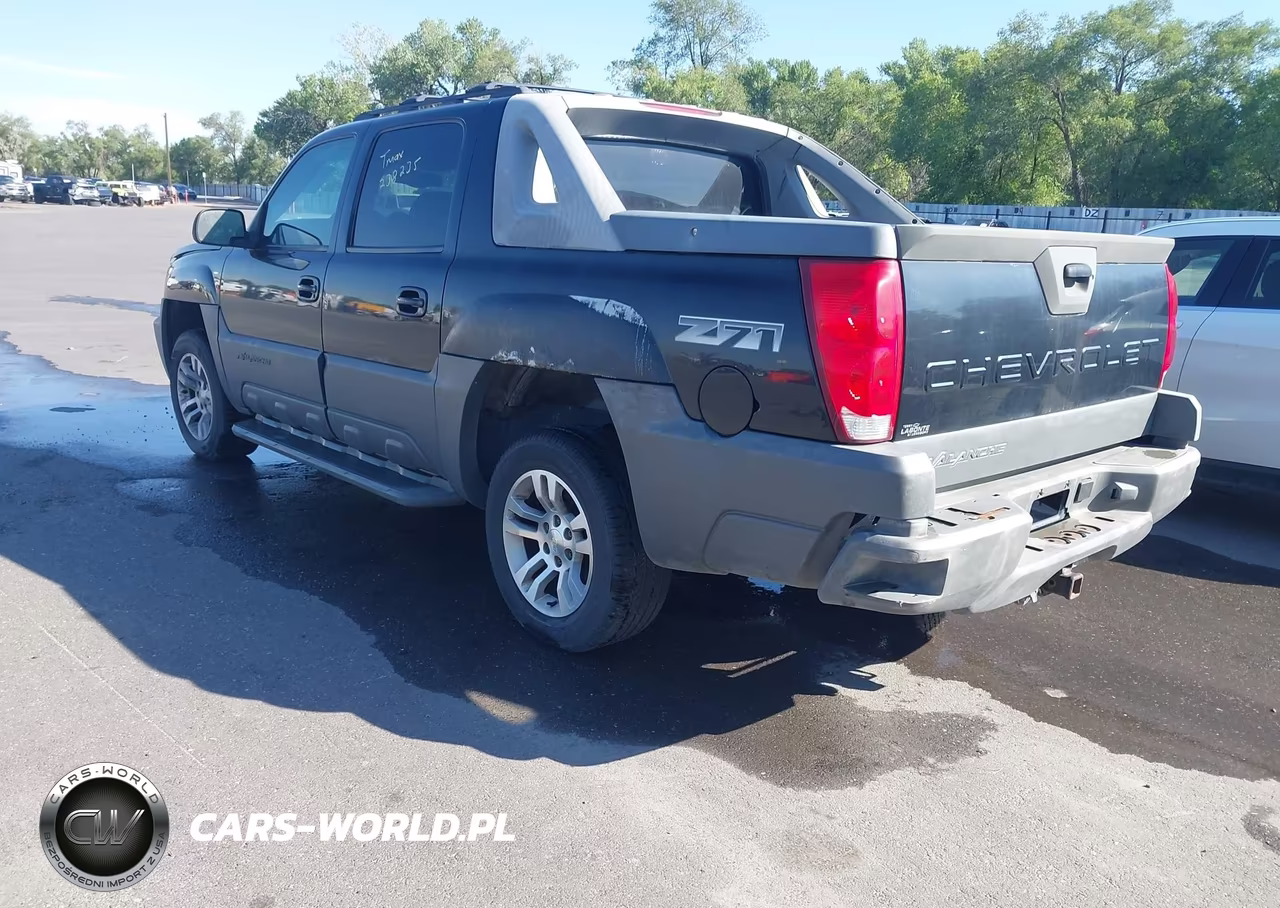 2002 Chevrolet Avalanche 1500 VIN:3GNEK13T72G238235 - 3