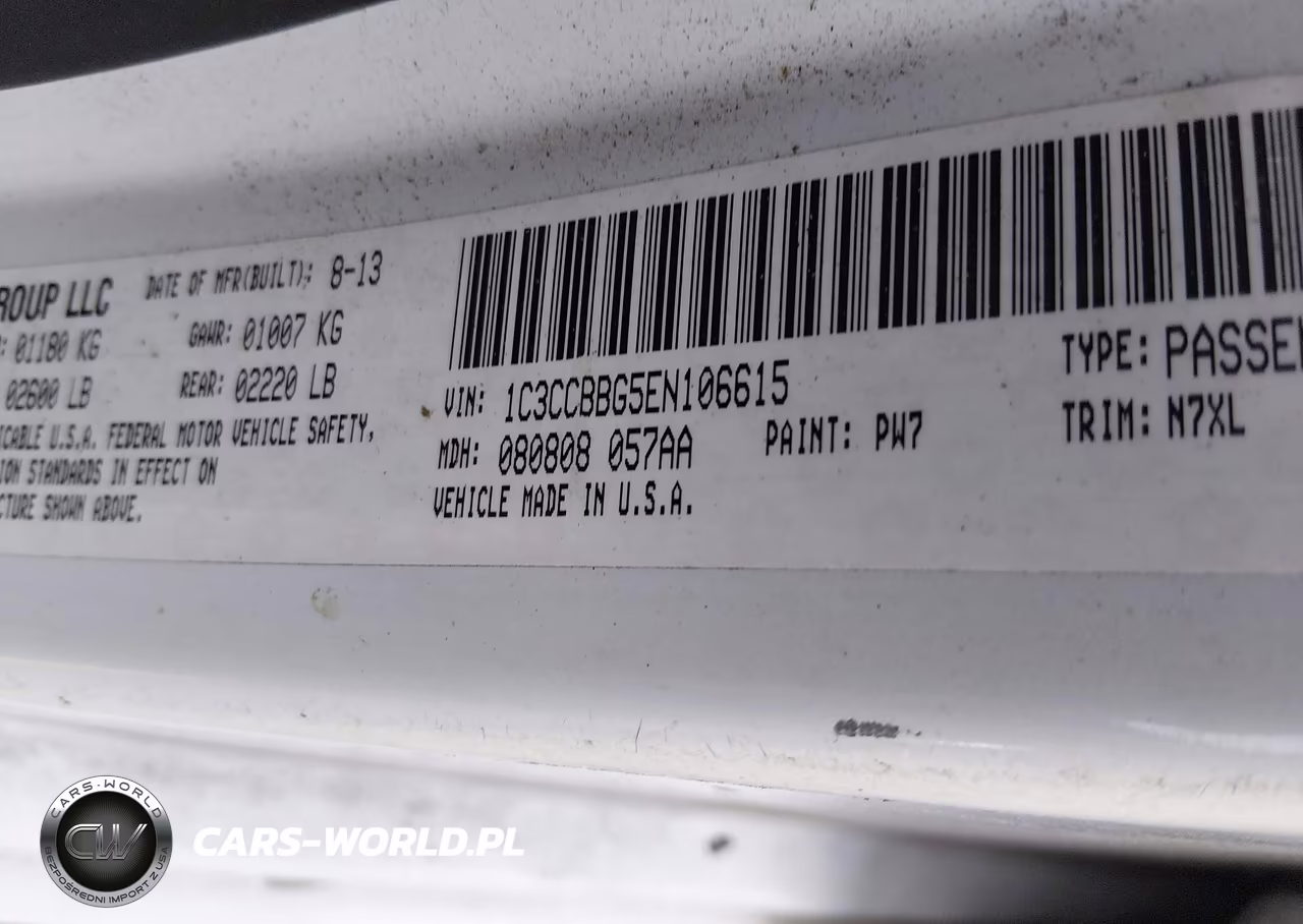 2014 Chrysler 200 Touring VIN:1C3CCBBG5EN106615 - 9